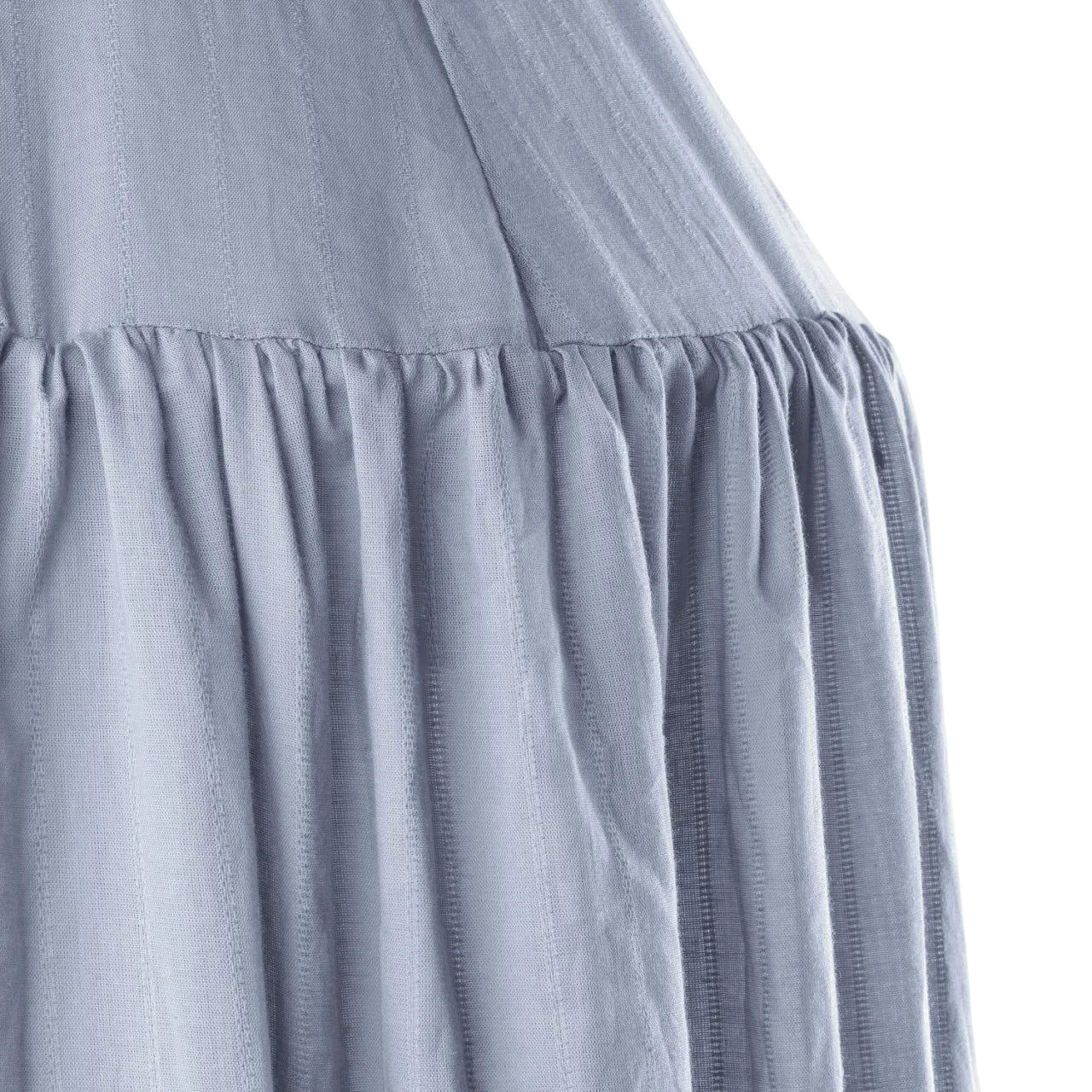 Dobby-Weave Canopy, Dusty Blue