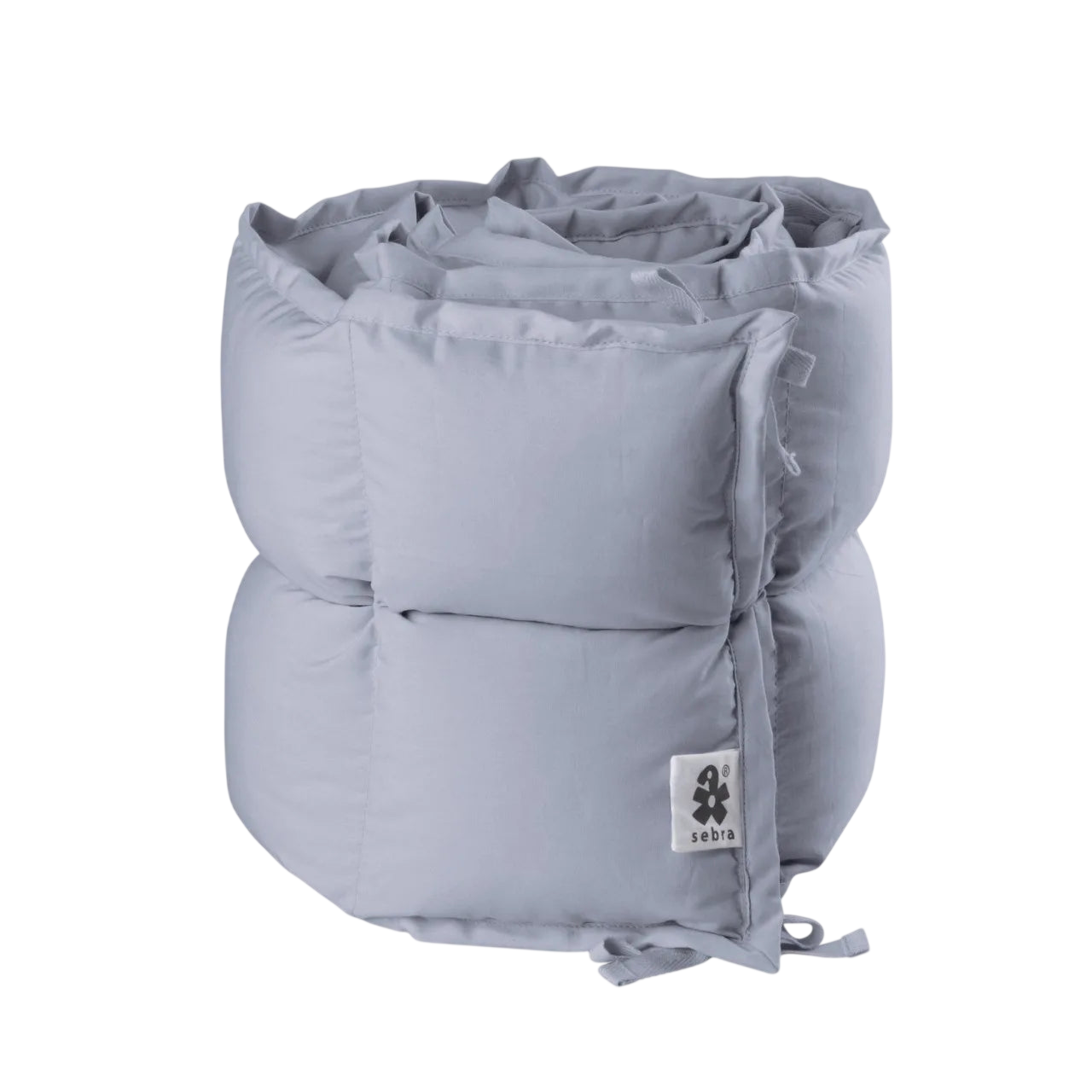 Bettnestchen Kapok Dusty Blue halbe Länge
