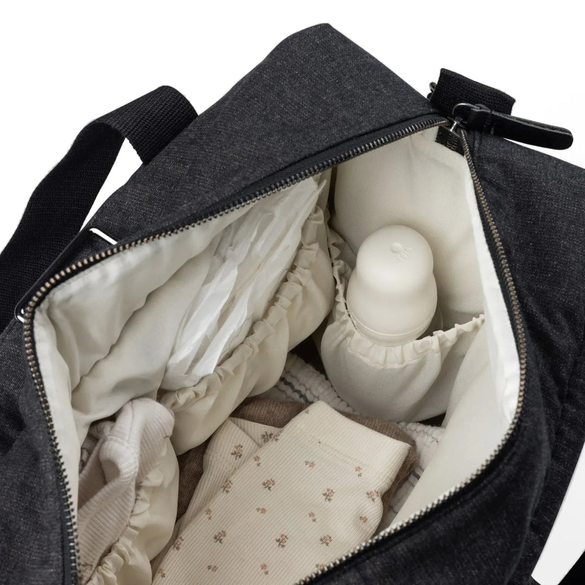 Wickeltasche On-The-Go Dark Grey Melange
