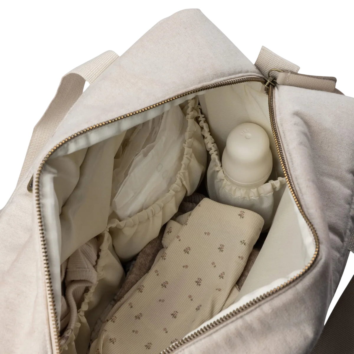 Wickeltasche On-The-Go Morning Beige Melange