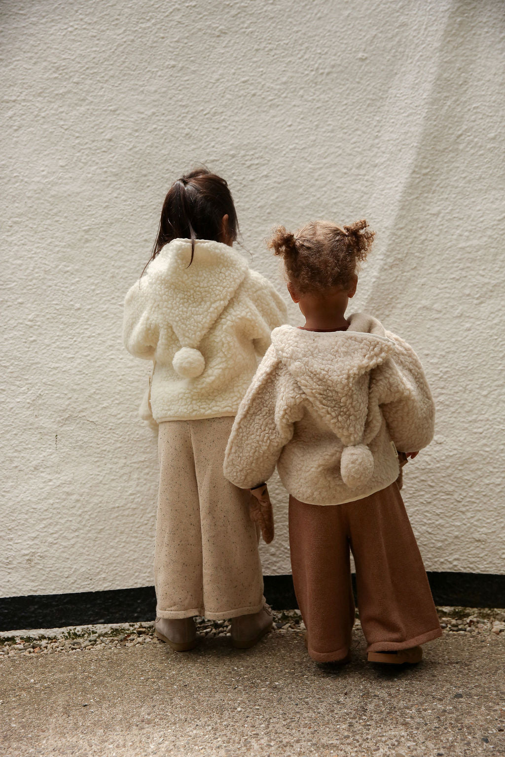 Binibamba Jacke Merino Snuggle Peanut