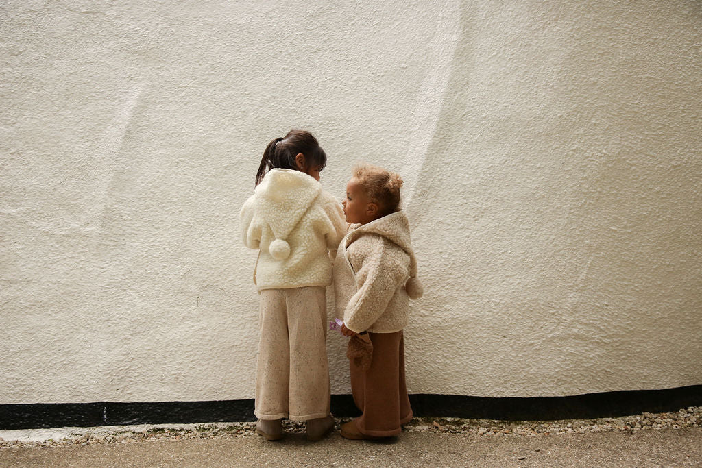 Binibamba Jacke Merino Snuggle Peanut