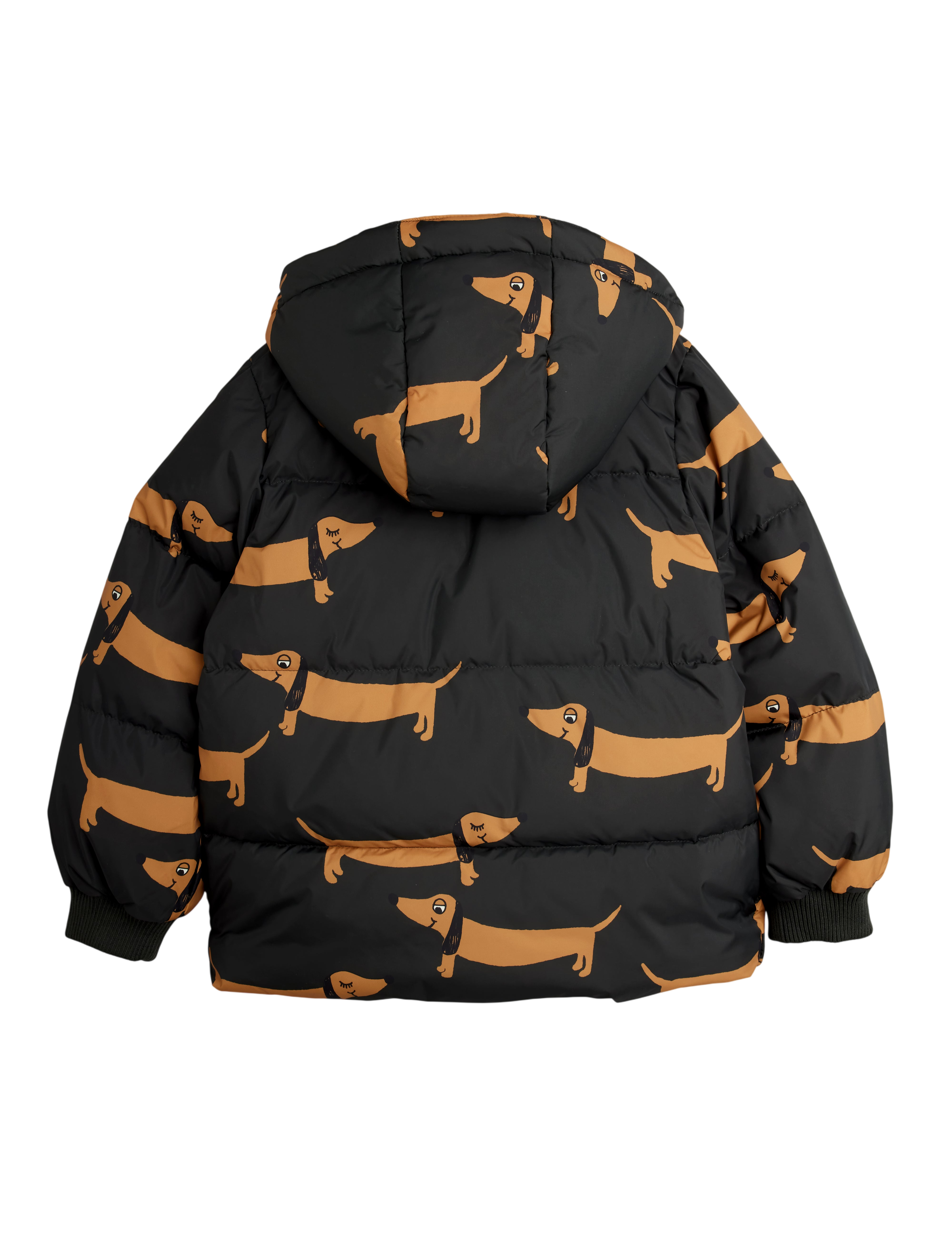 Pufferjacke Dog Black