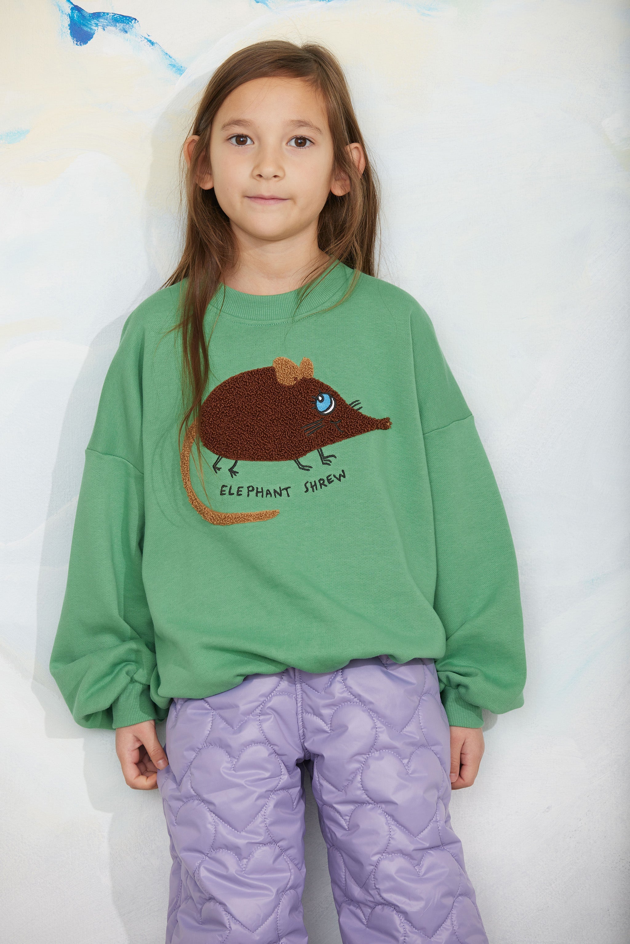 Sweatshirt Elephant Green