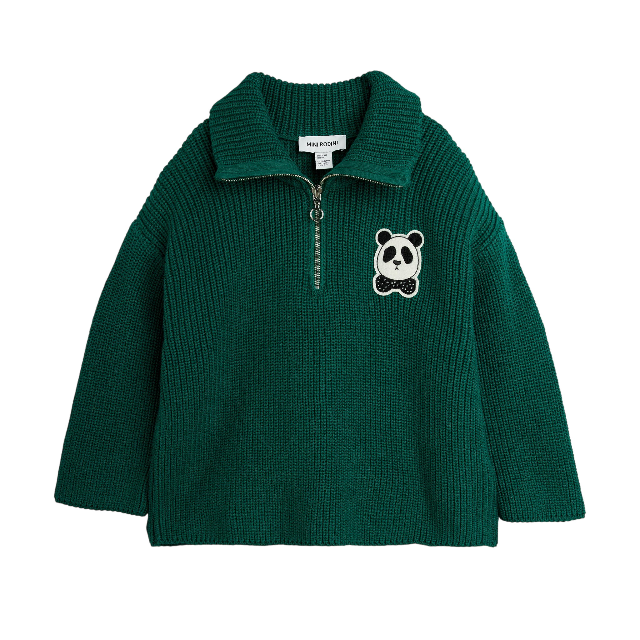 Pullover Panda Green
