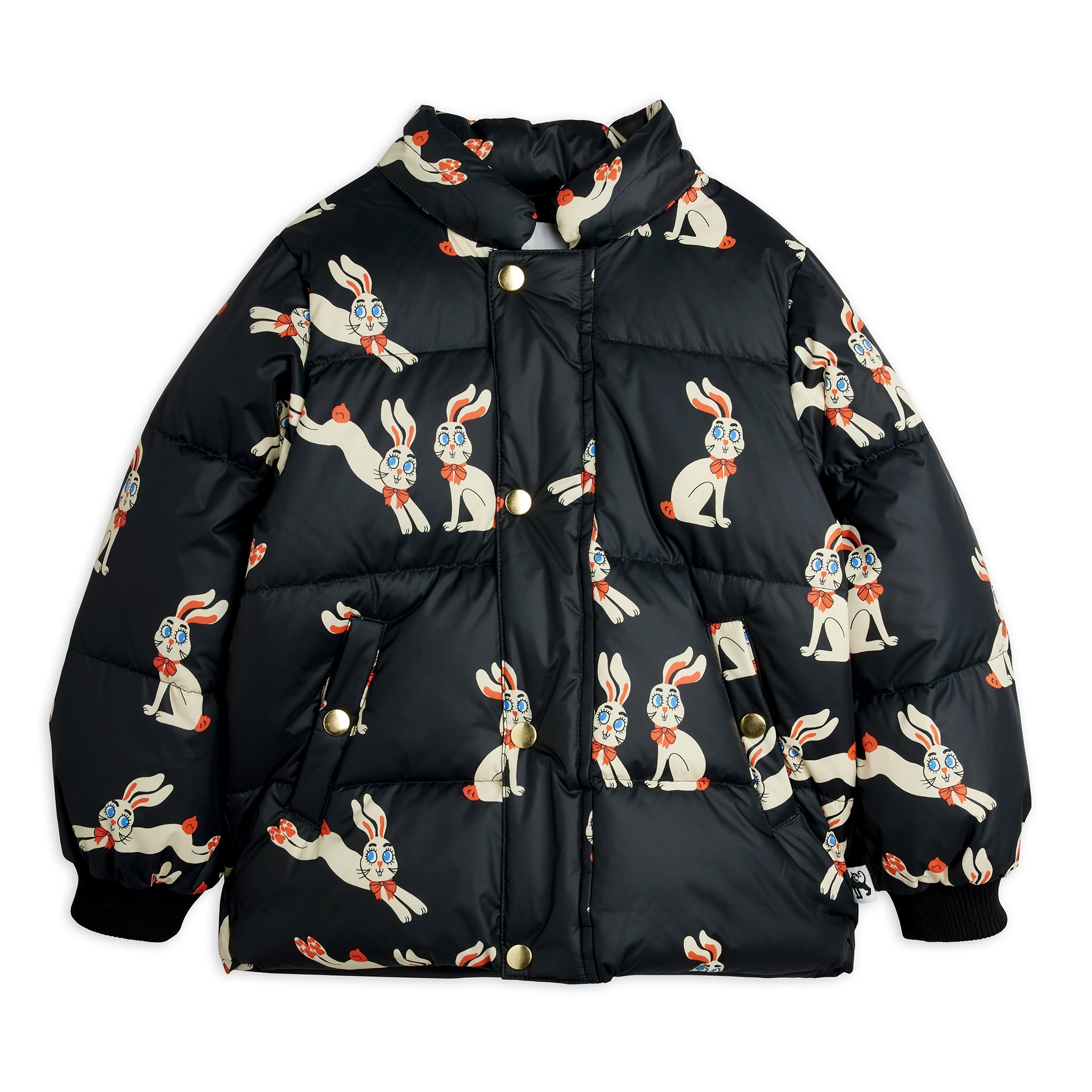 Pufferjacke Rabbits Black