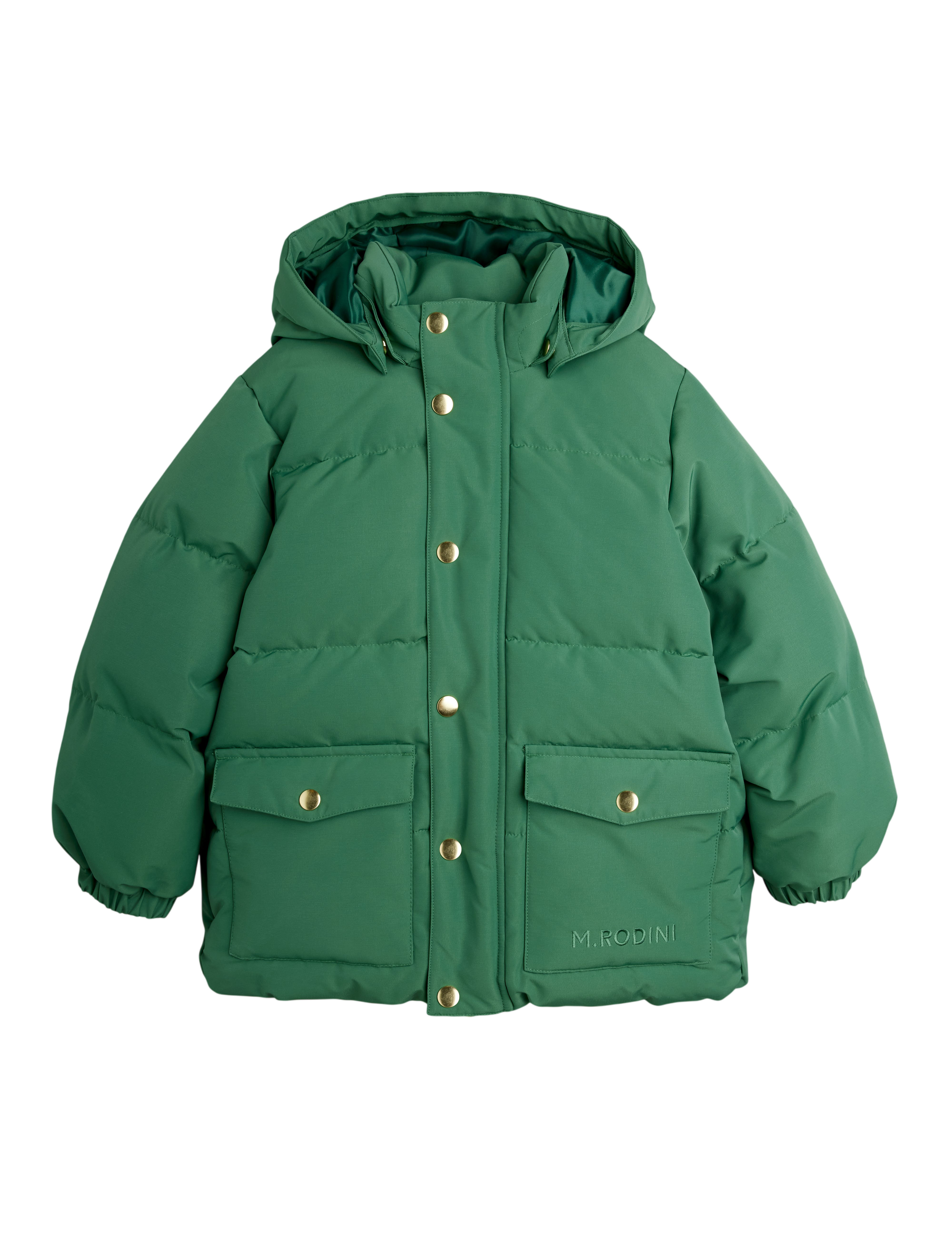 Pufferjacke Solid Heavy Green