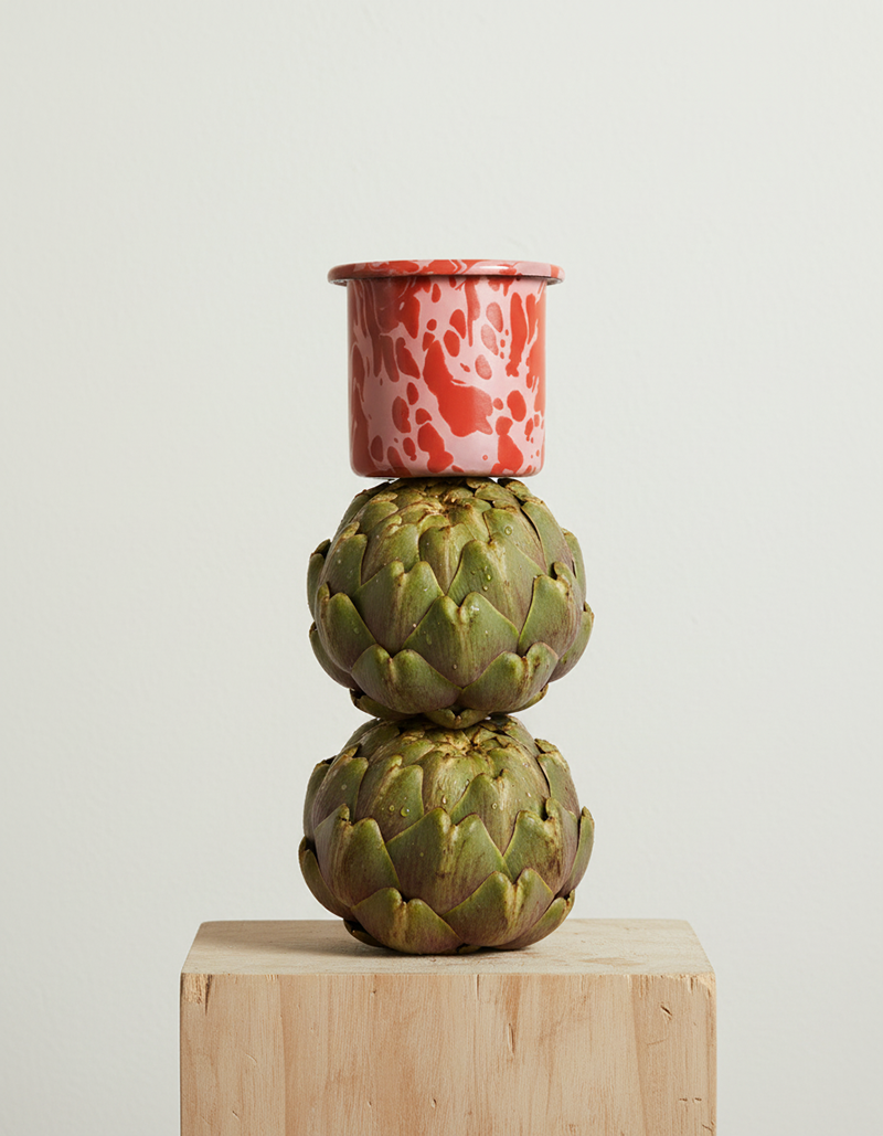 Becher Mini Mug Peony / Tomato
