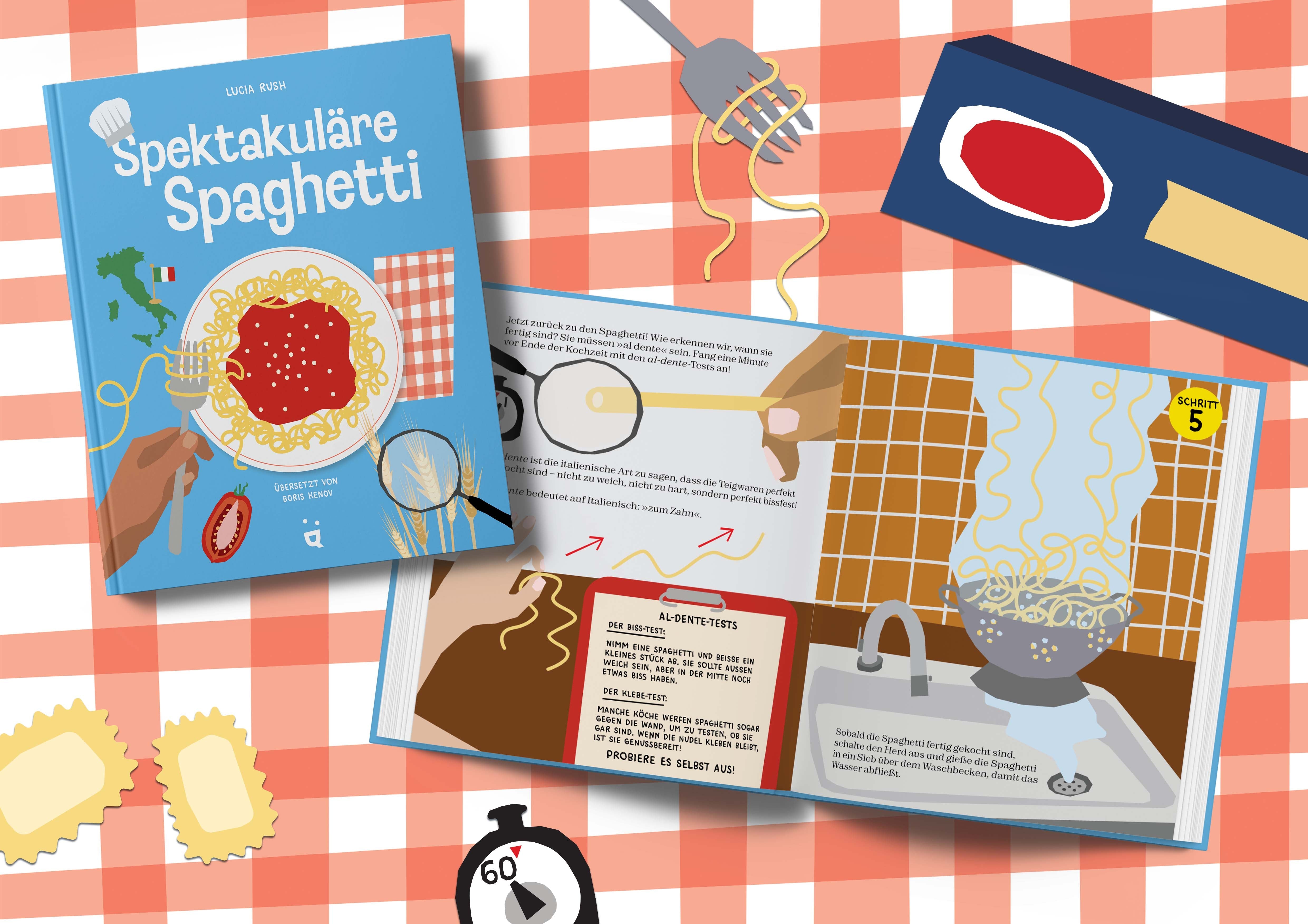 Livre « Des spaghettis spectaculaires »