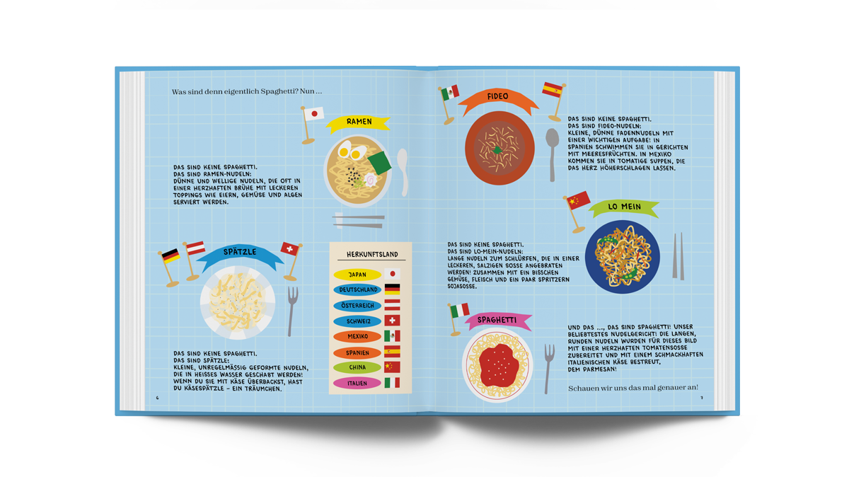 Livre « Des spaghettis spectaculaires »