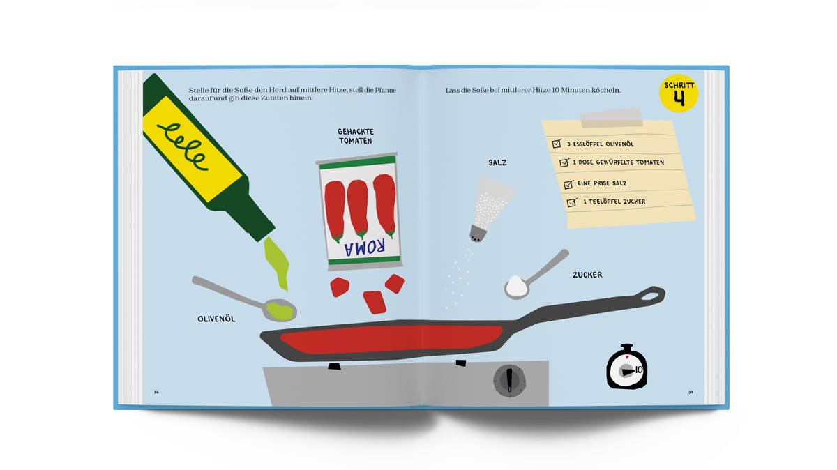 Livre « Des spaghettis spectaculaires »