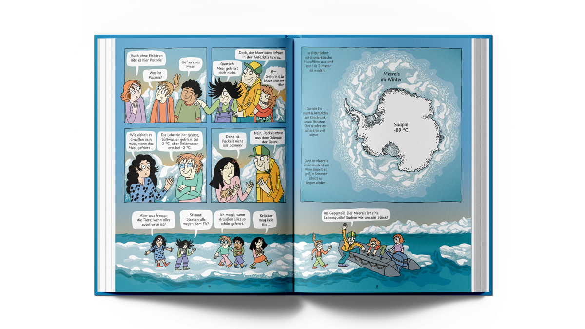 Buch Ausflug in die Antarktis