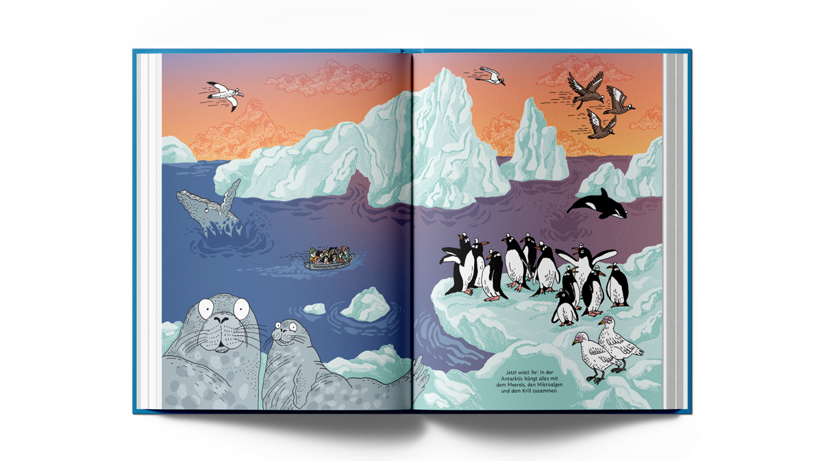Buch Ausflug in die Antarktis