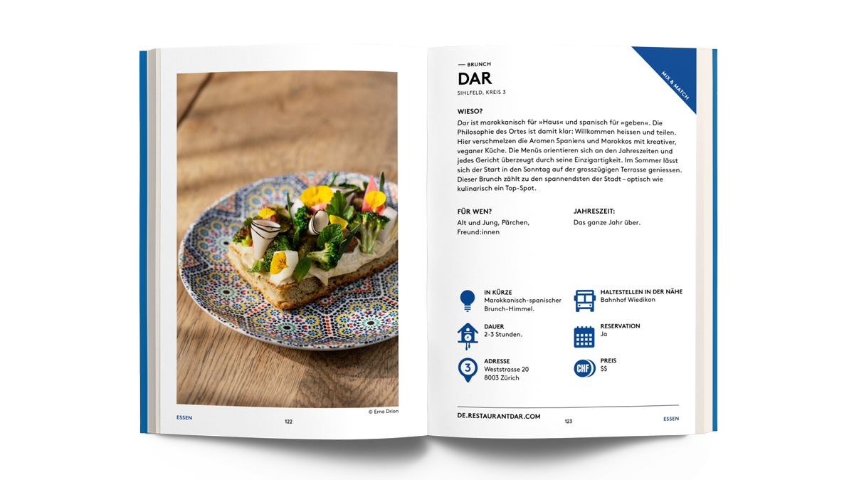 Livre « Une journée parfaite à ZURICH »