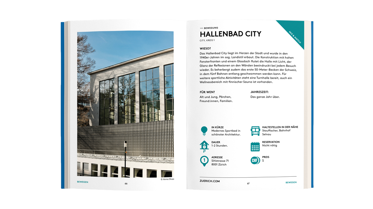 Livre « Une journée parfaite à ZURICH »