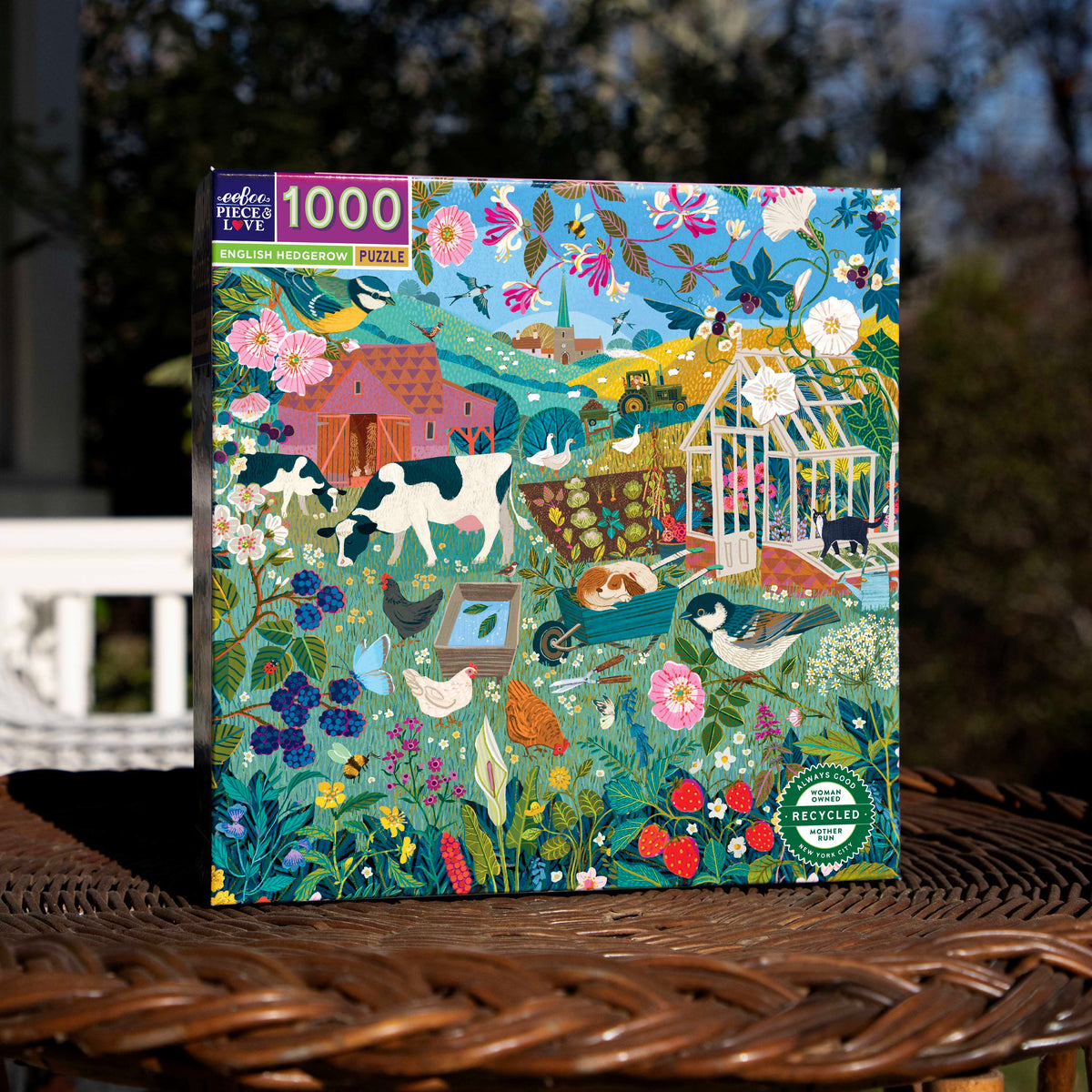Puzzle English Hedgerow