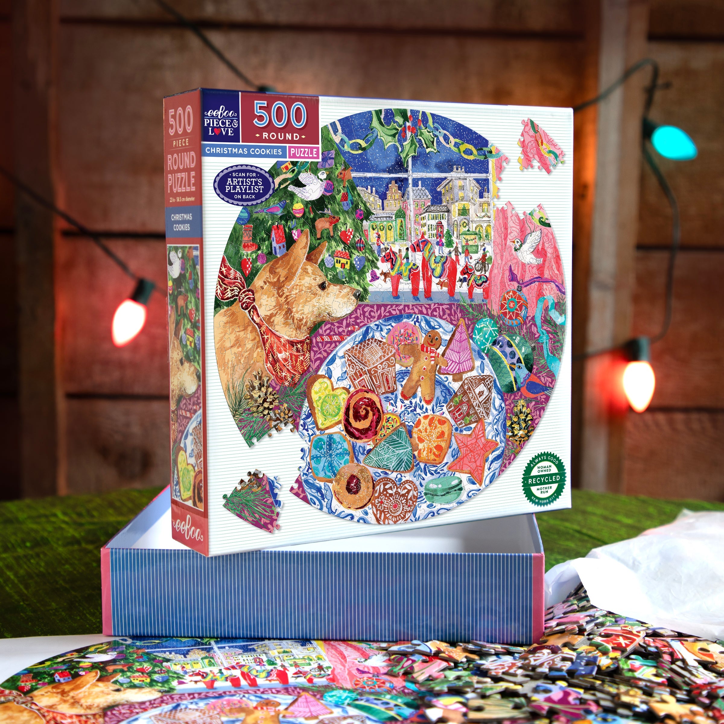 Puzzle Christmas Cookies