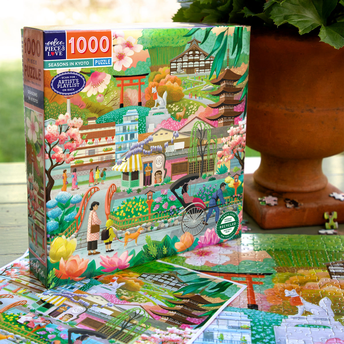 Puzzle Seasons in Kyoto