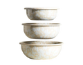 SCHÜSSEL-SET Ecru/Alba