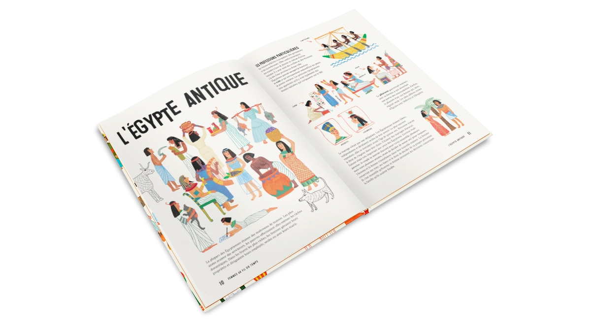 Livre Femmes au fil du temps FR