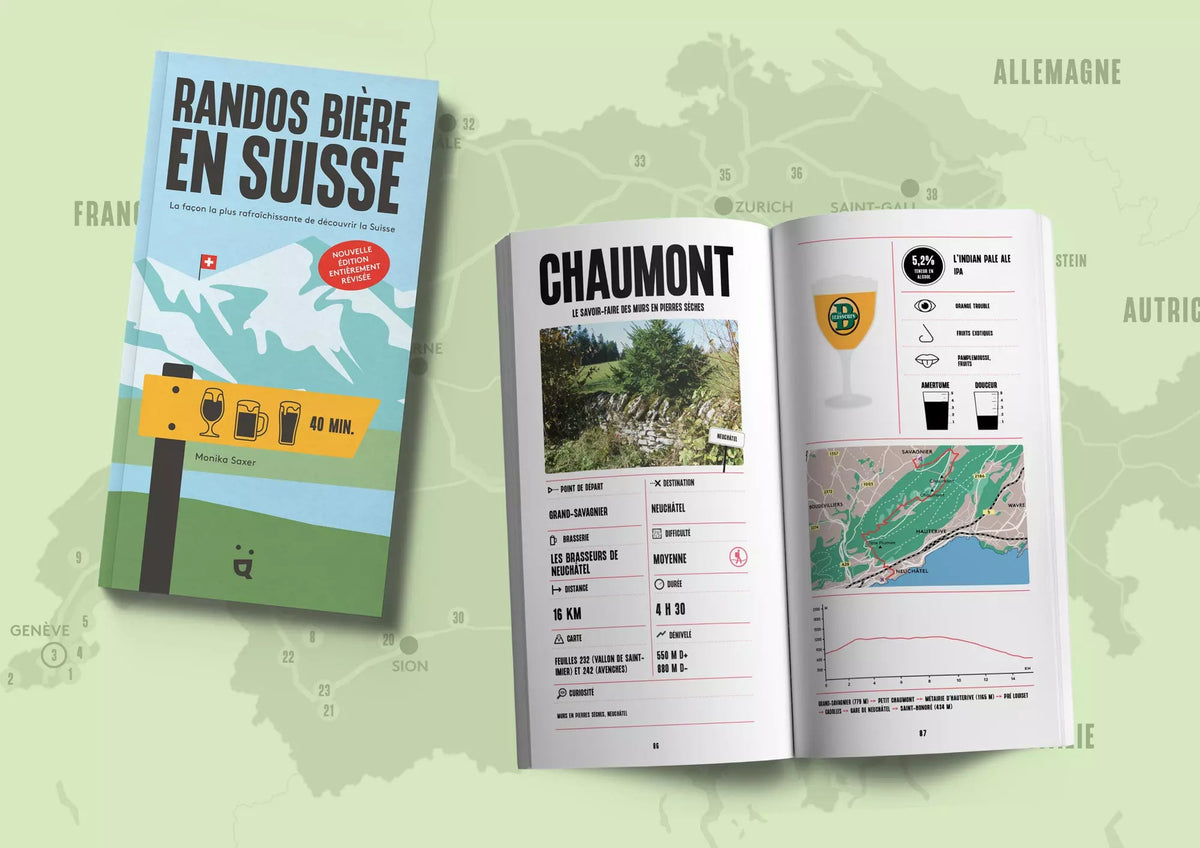 Livre « Randosbières en Suisse » FR