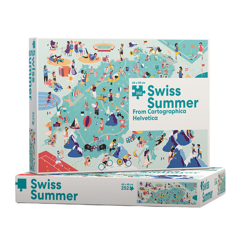 Puzzle suisse d'été