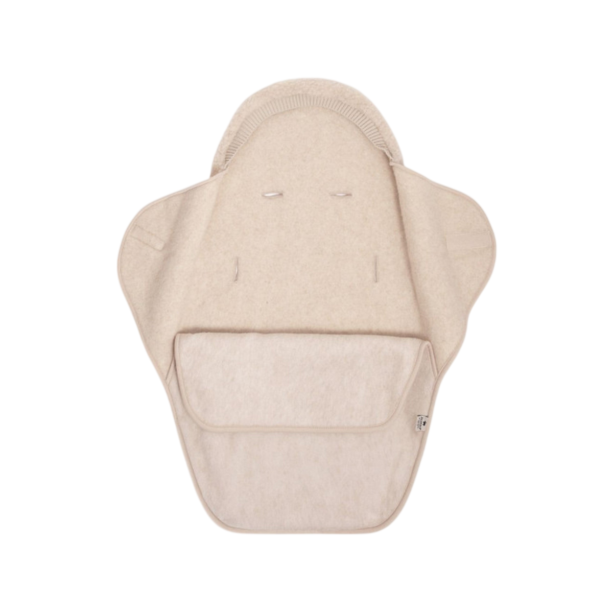 Solid Beige Swaddle Blanket