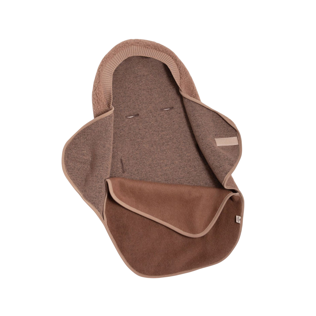 Wickeldecke Uni light Tan