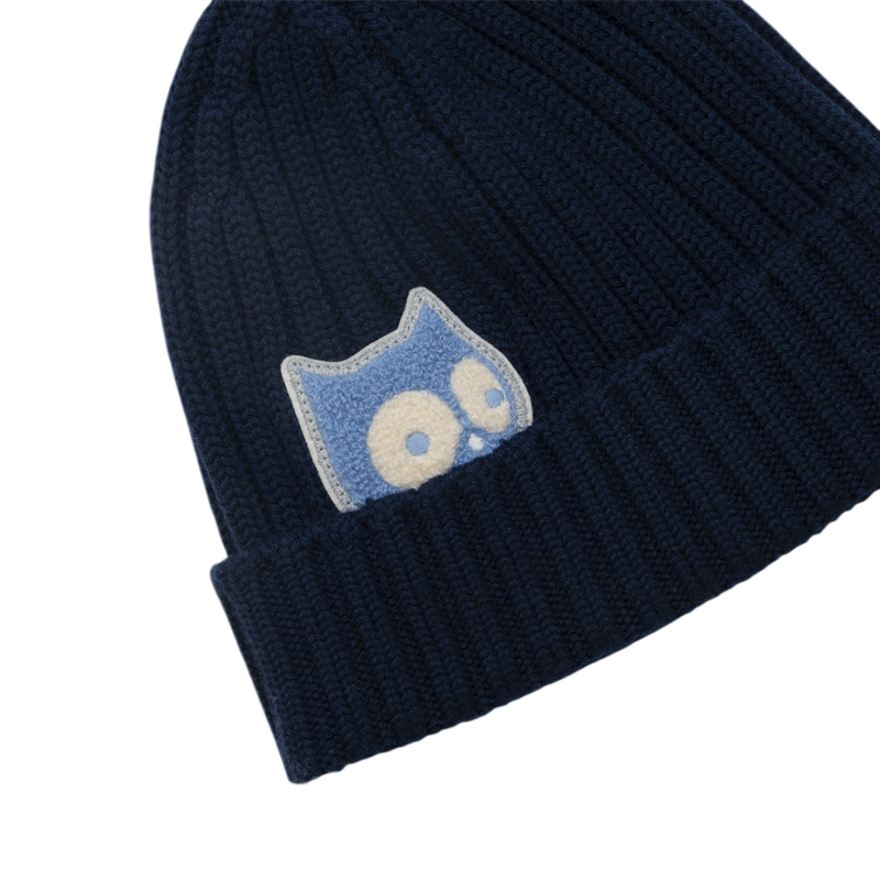 Beanie Mallet Merino True Navy