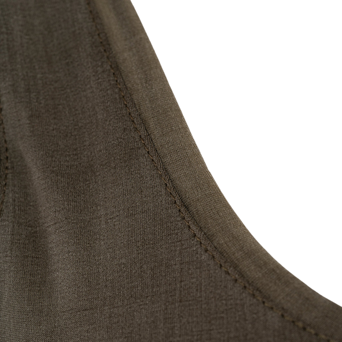 Tank Top Cupro Dusty Olive