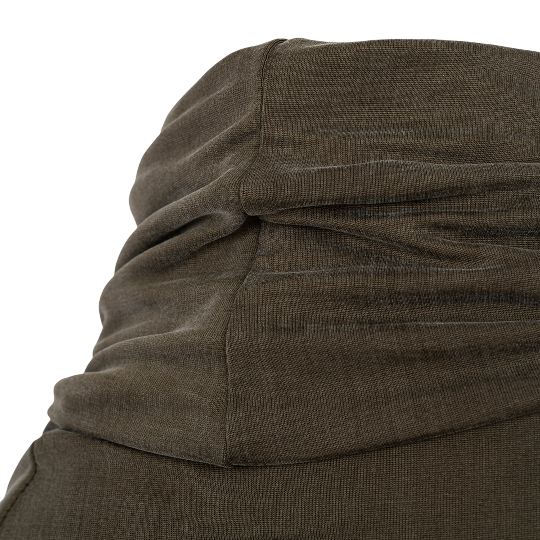 Rollkragen Cupro Tube Neck Dusty Olive
