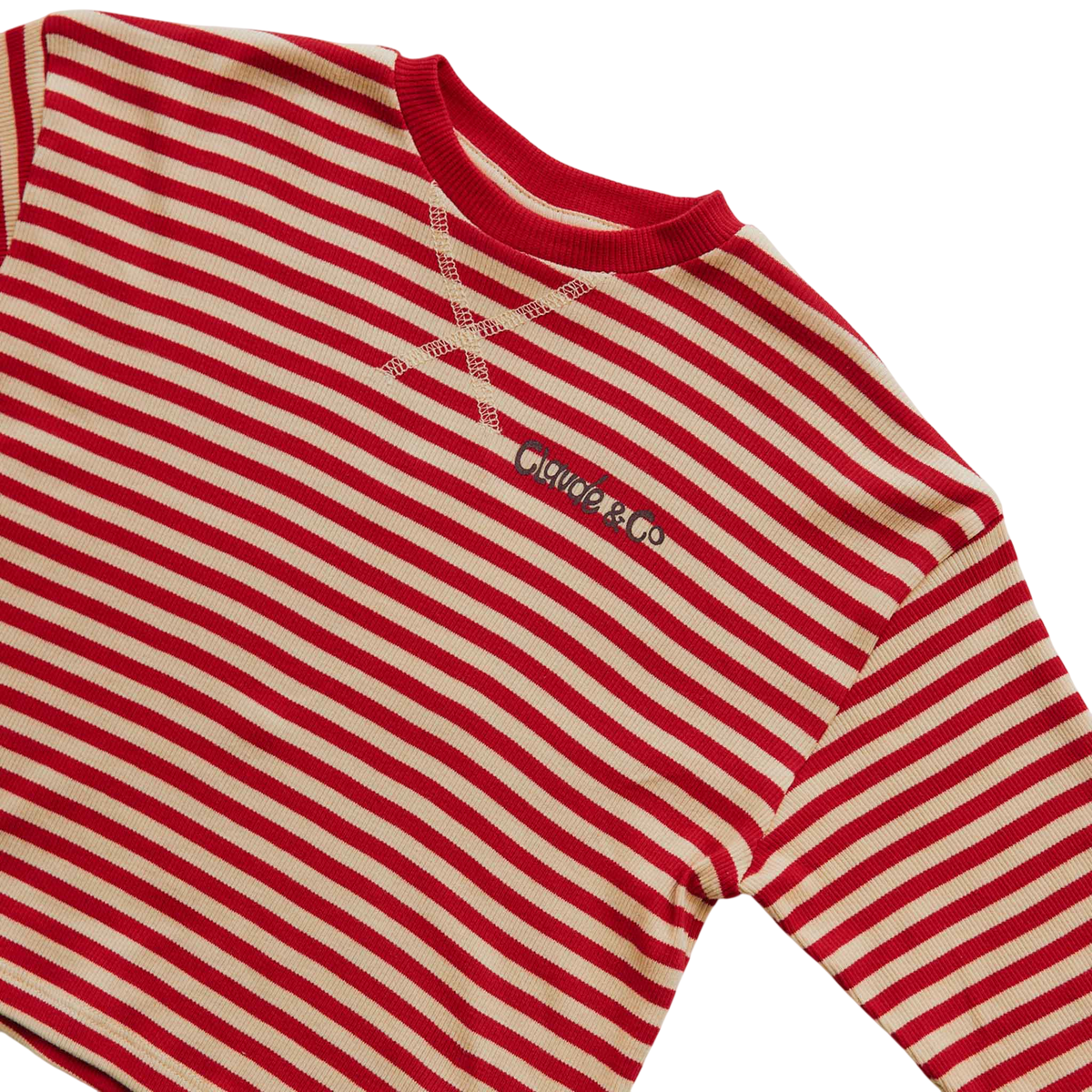 T-shirt à manches longues Jamie Crimson