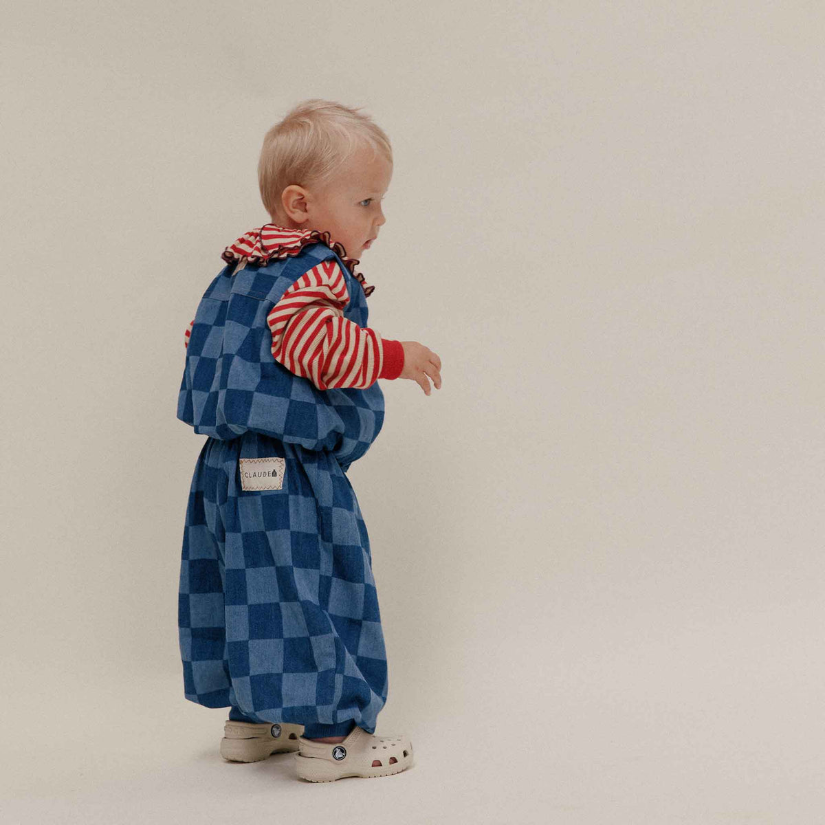 Murphy Checkerboard Balloon Pants