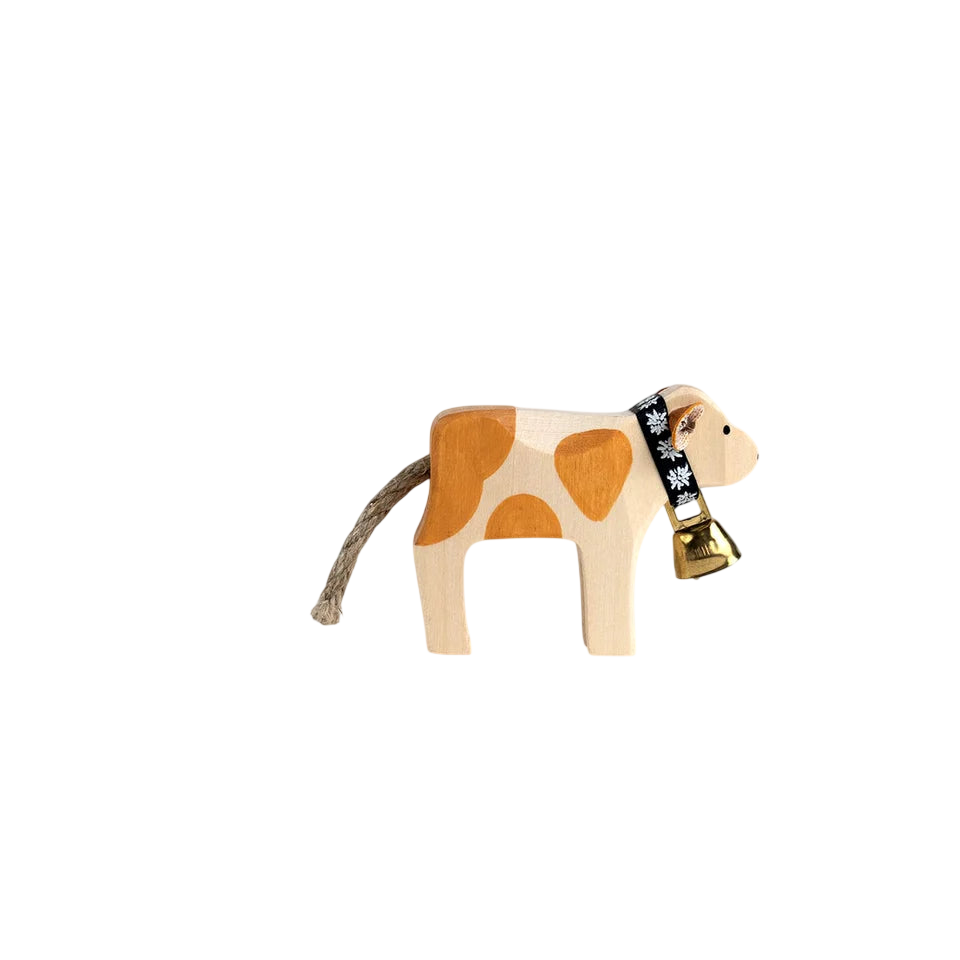 Trauffer Kalb mit Glocke Simmentaler
