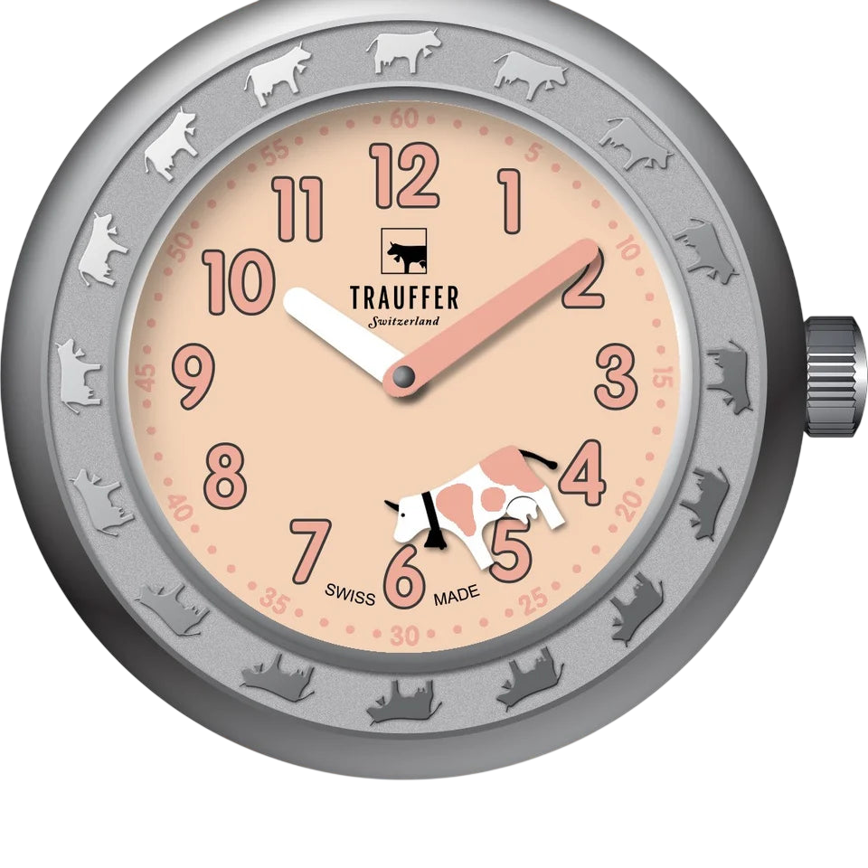 Trauffer Kinderuhr Apricot