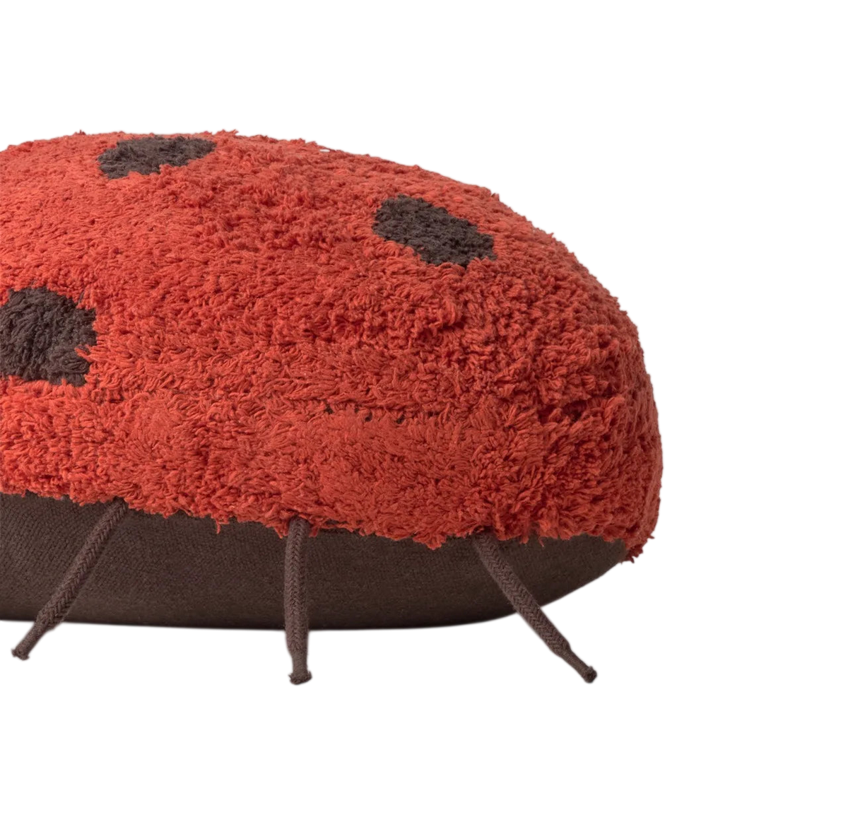 Ladybug Seat Cushion - Natural, Bossa Nova