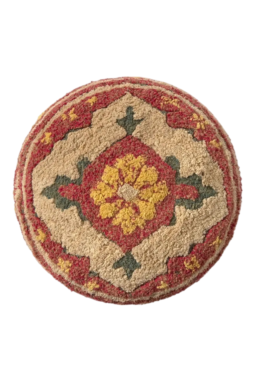 Persian Pouf - Terracotta, Honey