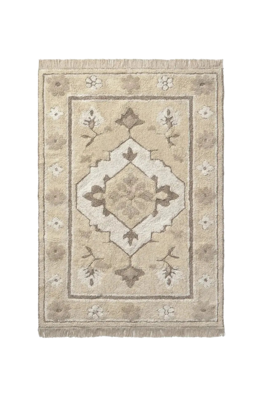 Waschbarer Teppich Persian - Natural, Vanilla