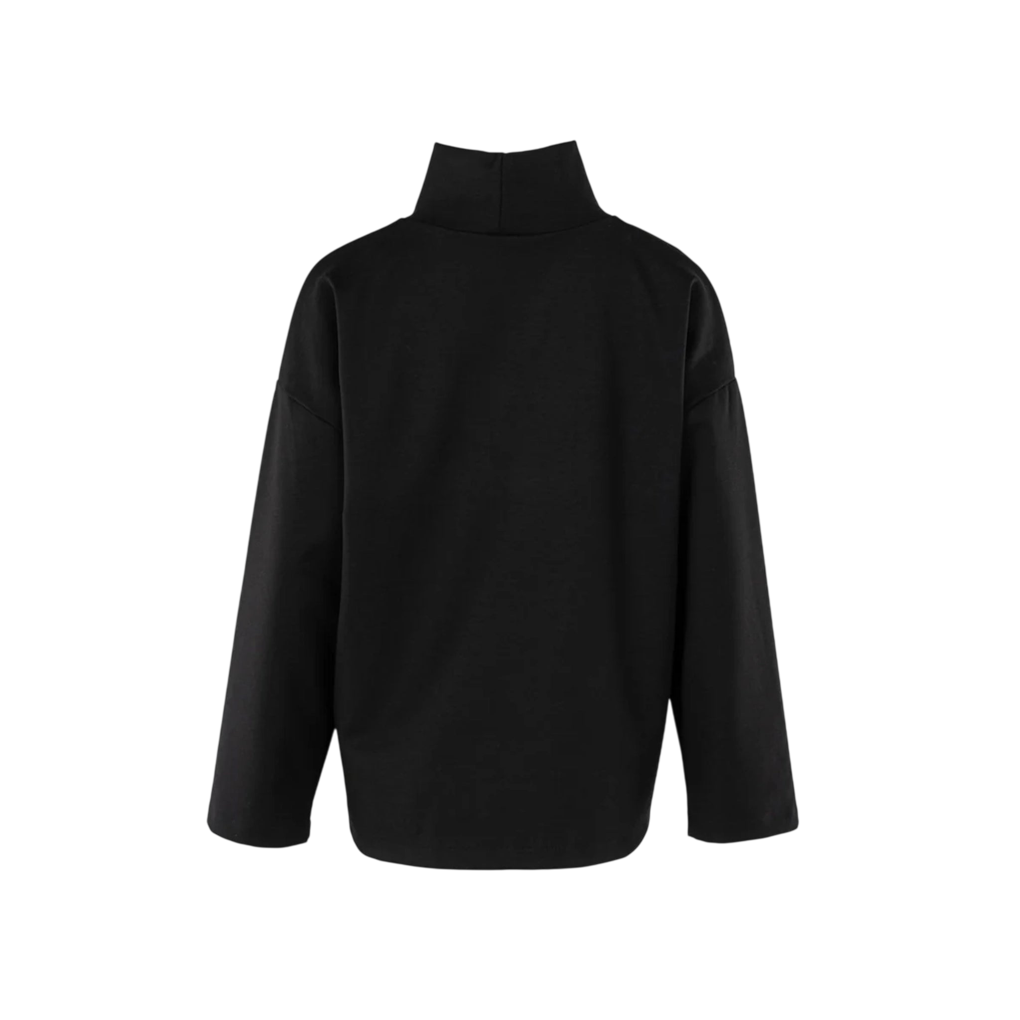 Langarmshirt Transformation Turtleneck Black Intense