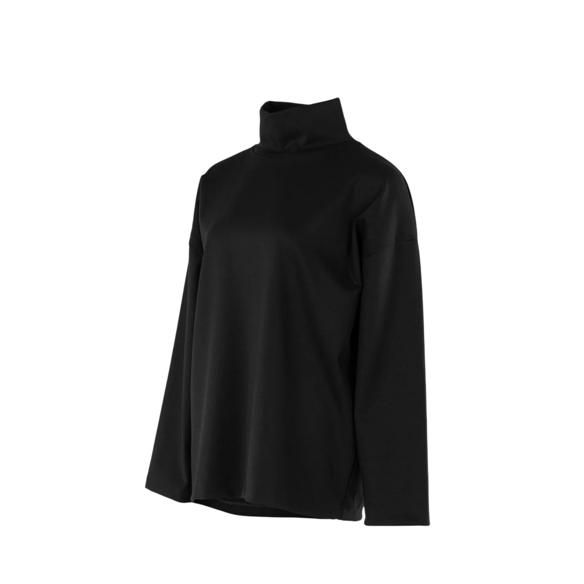 Langarmshirt Transformation Turtleneck Black Intense