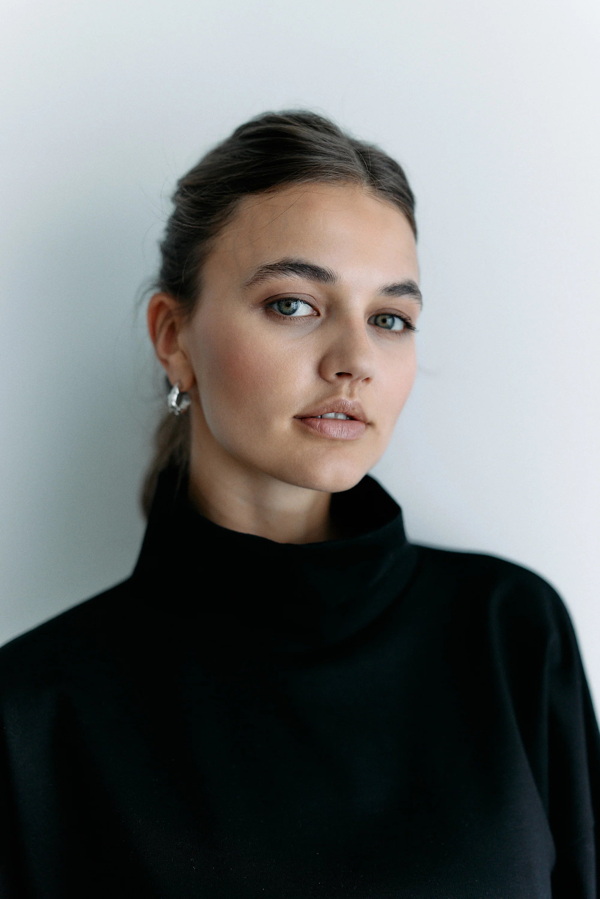 Langarmshirt Transformation Turtleneck Black Intense