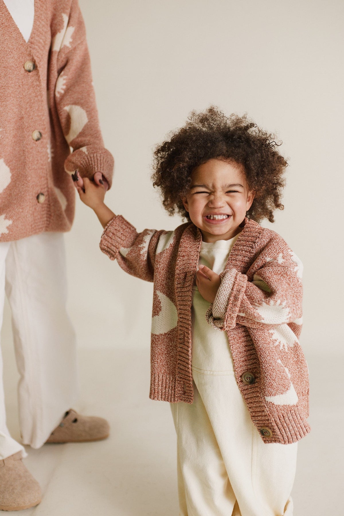 Cardigan Cozmo Russet Moon Star