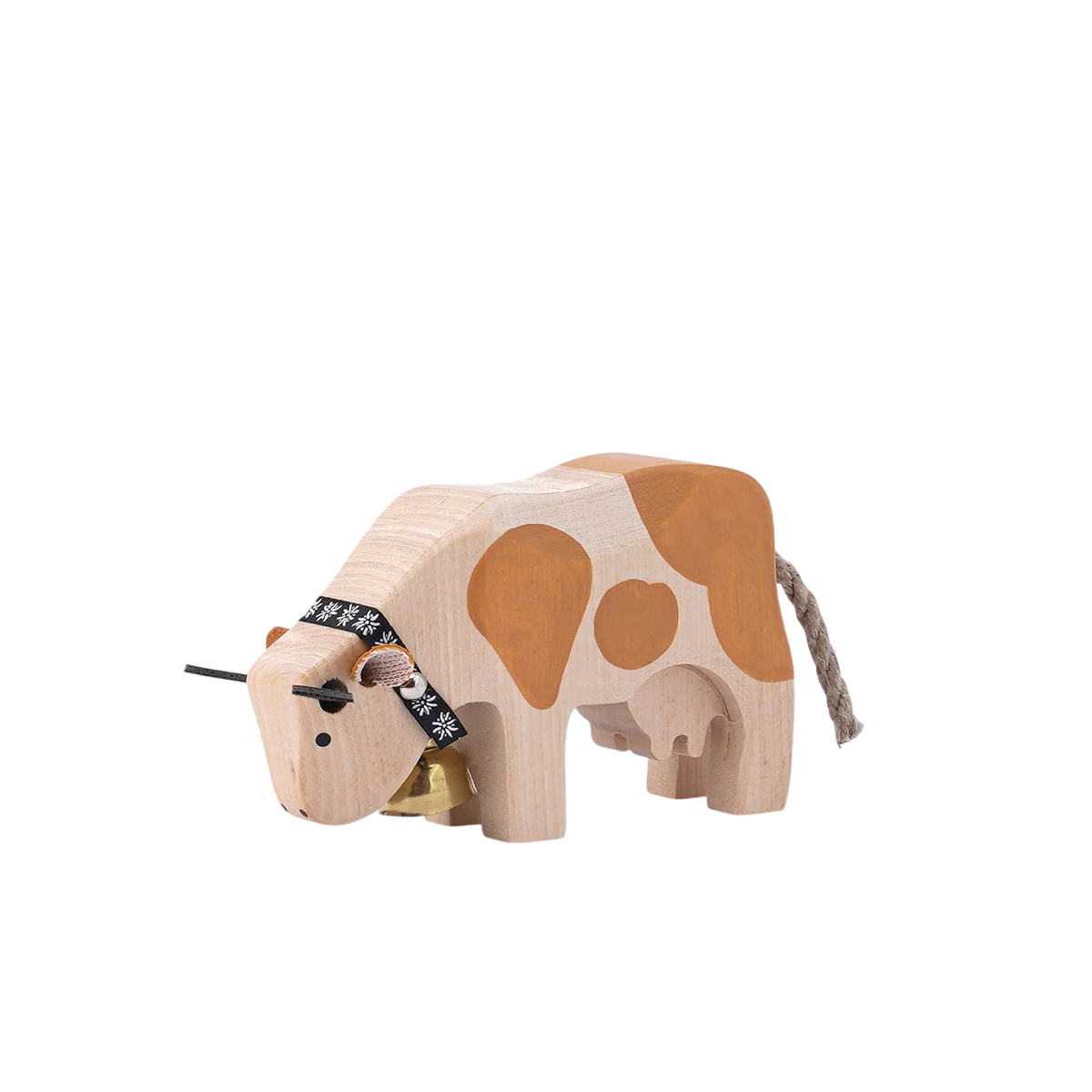 Trauffer Kuh 1 fressend Simmentaler