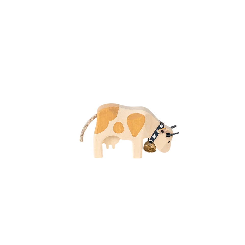 Trauffer Kuh 1 fressend Simmentaler