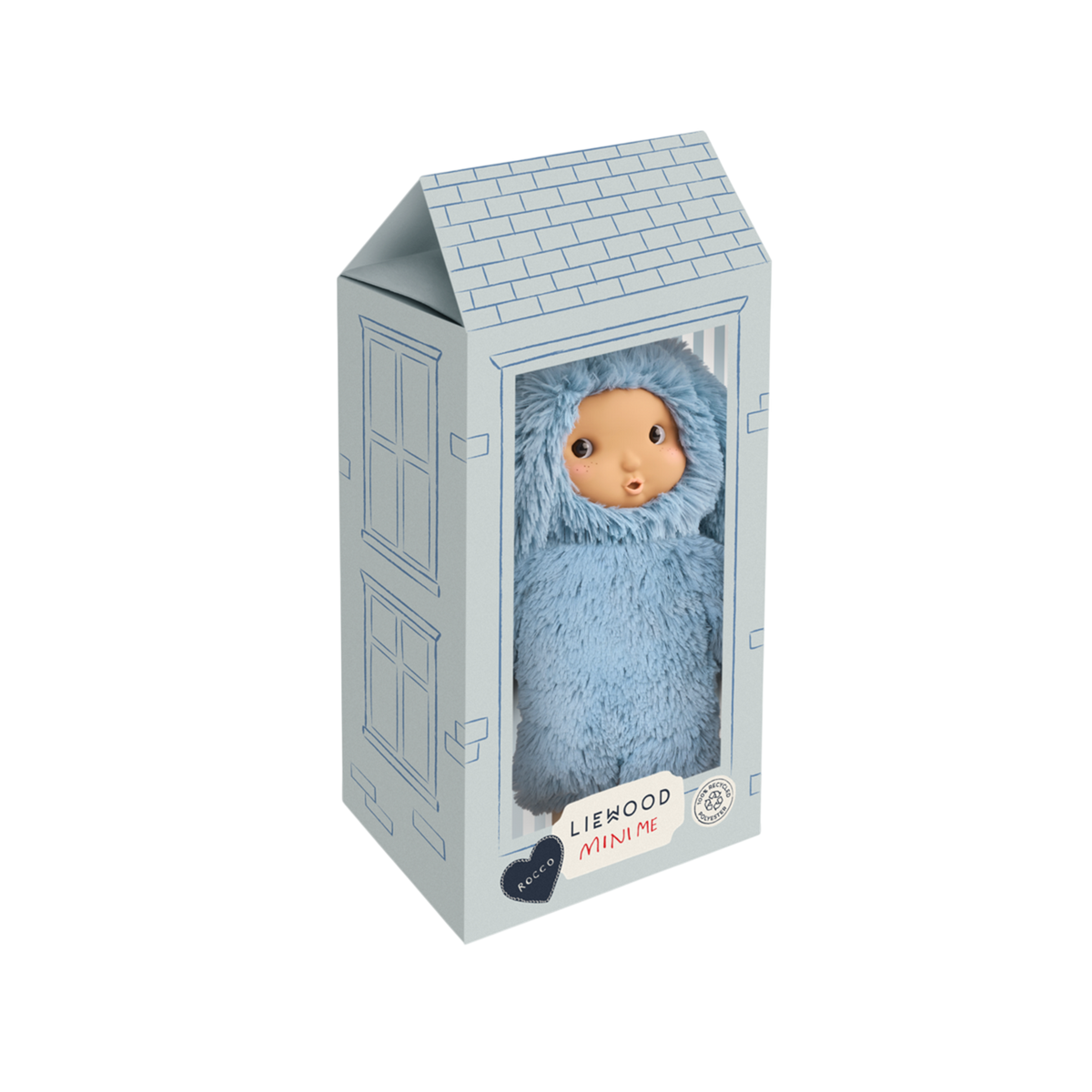 Miko Rocco Beach Blue Cloth Doll