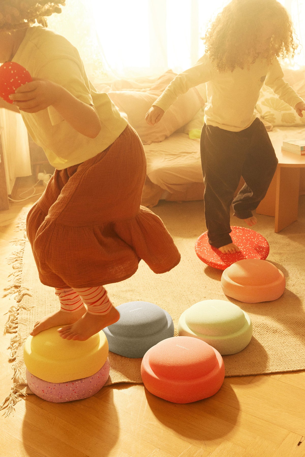 Stapelstein Winter Special Rainbow Set Pastel