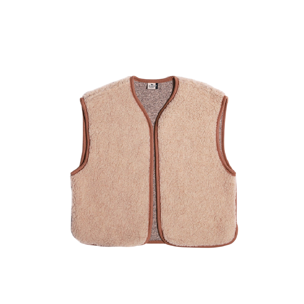 Adult Bio Wollweste Camino Sand Brown