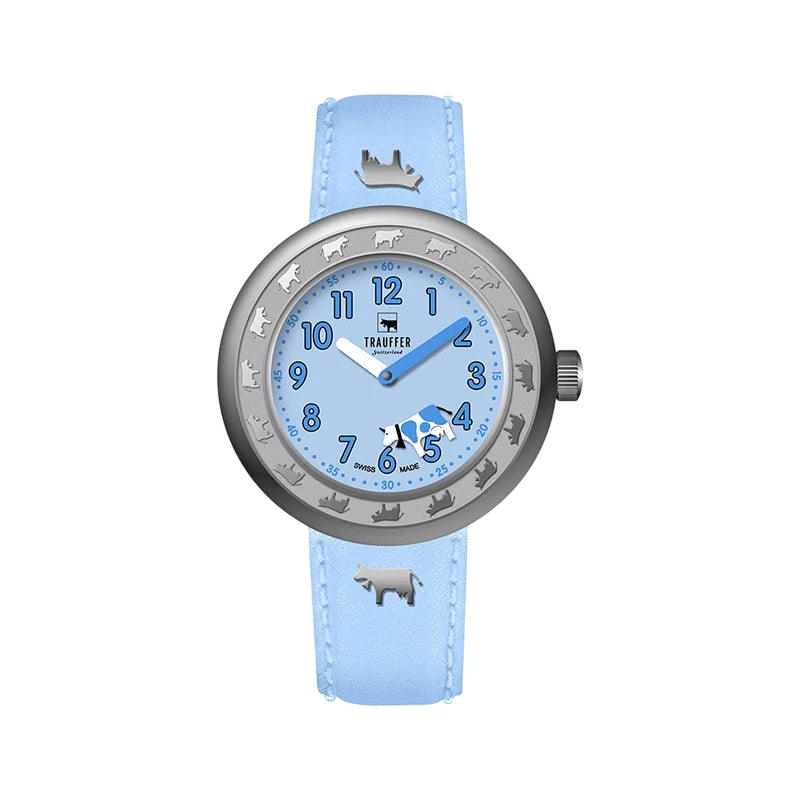 Trauffer Children's Watch, Light Blue
