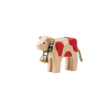 Trauffer Vache 1 couchée, race Red Holstein