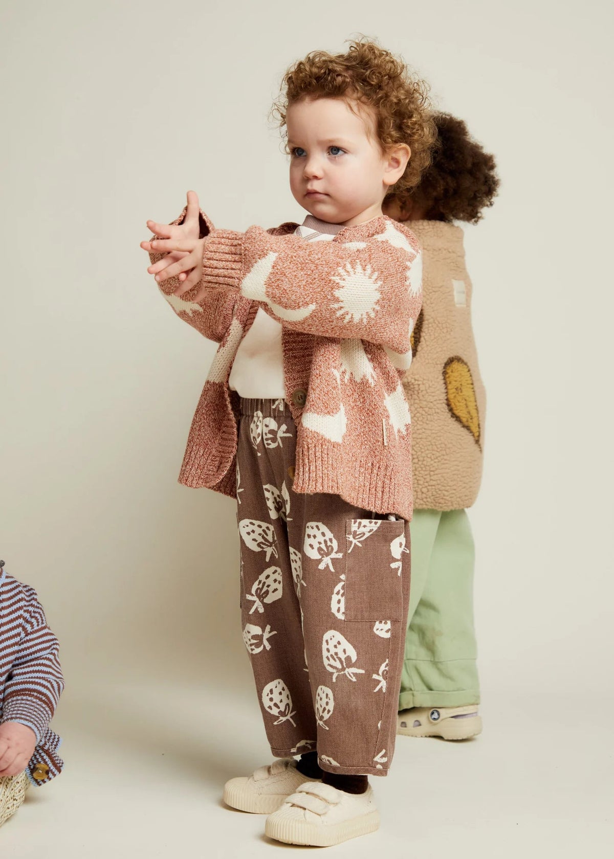 Cardigan Cozmo Russet Moon Star